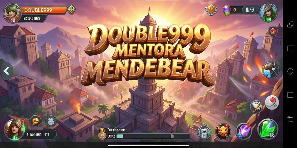 Gameplay ketegangan Tower Defense dengan menara strategis.