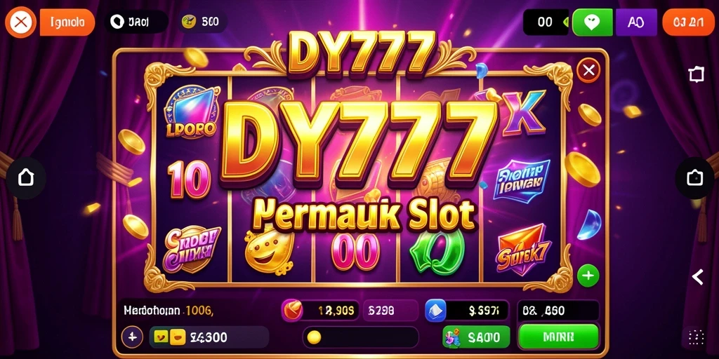 Tampilan gameplay menakjubkan dari DY777 yang menunjukkan aksi Slot seru.