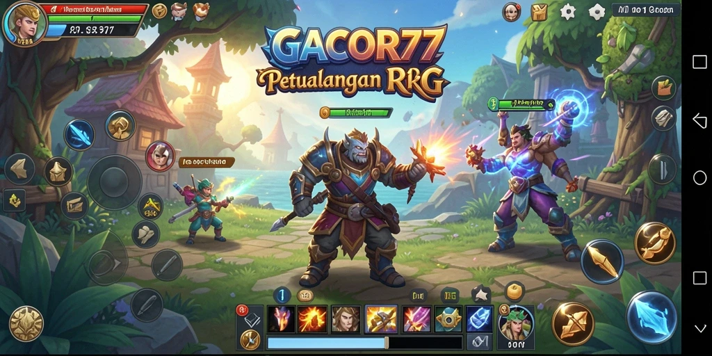 Tampilan gameplay GACOR77 yang epik dan mengasyikkan.