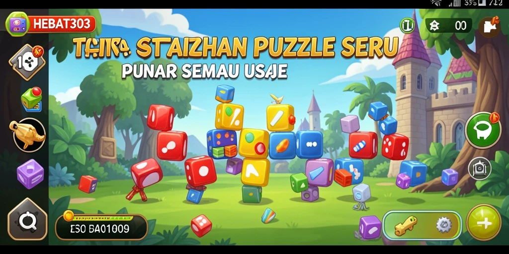 Screenshot gameplay HEBAT303 menampilkan teka-teki yang menantang.