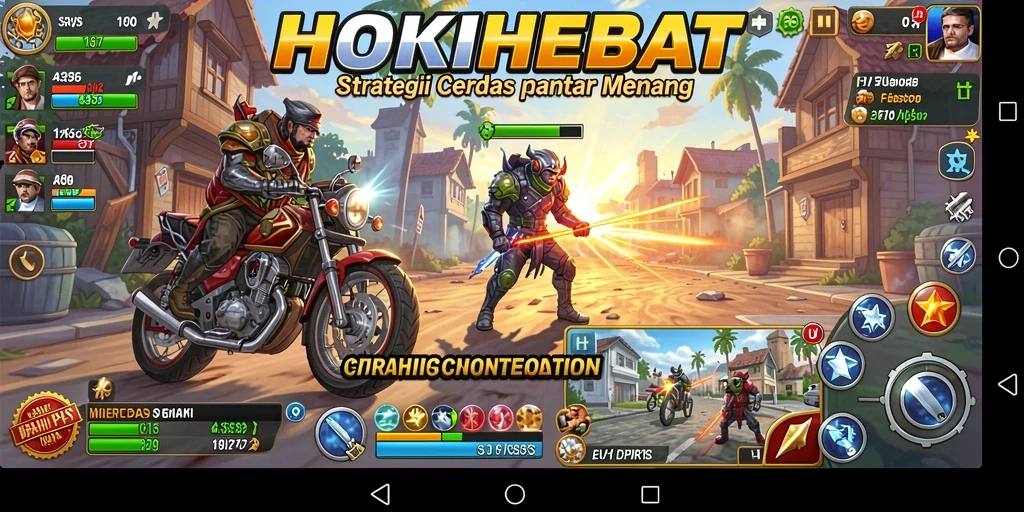 Gameplay menarik HOKIHEBAT dengan strategi mendalam.