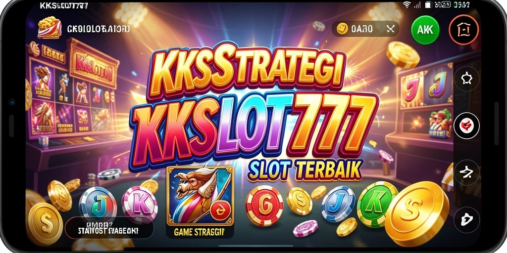 Tampilan gameplay <strong>KKSLOT777</strong> yang menarik dan penuh warna.