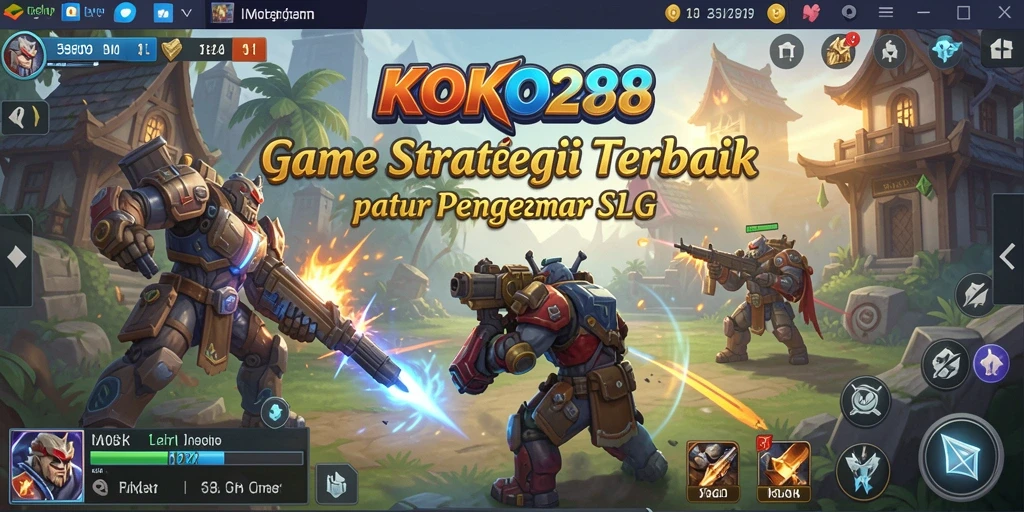 Tampilan menarik gameplay KOKO288 dalam genre SLG.