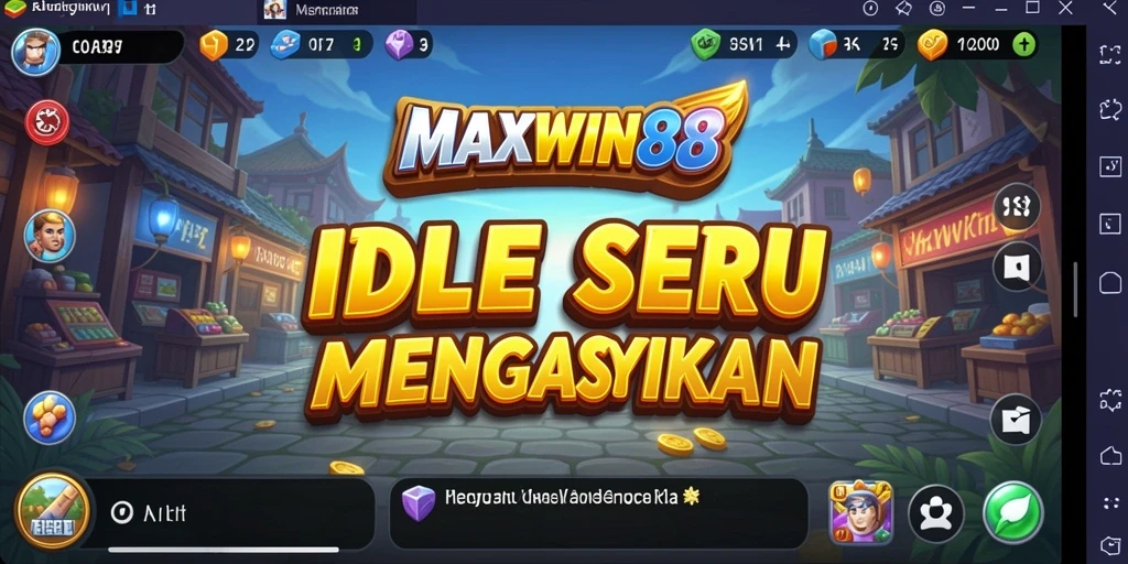 Tampilan gameplay yang menawan dan seru di MAXWIN88.