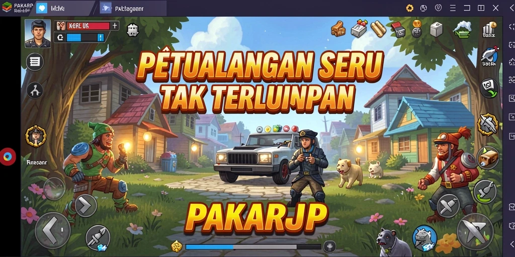 Tampilan gameplay PAKARJP yang menegangkan dan interaktif.