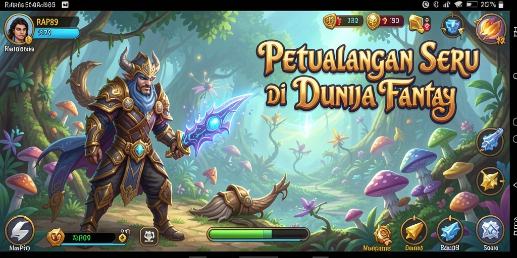 Tampilan gameplay seru di dunia <strong>RAP89</strong> yang penuh petualangan.