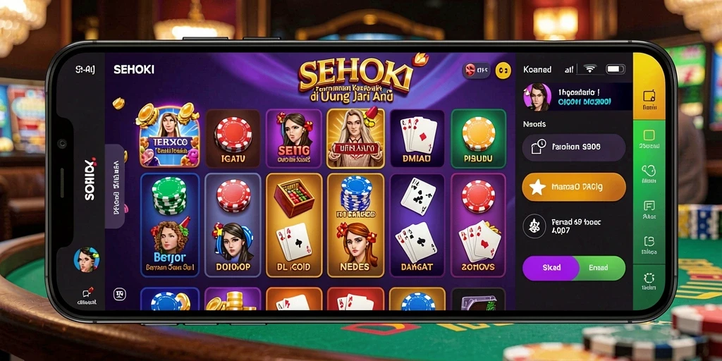 Screenshot gameplay SEHOKI menampilkan keseruan dan grafis yang menawan.