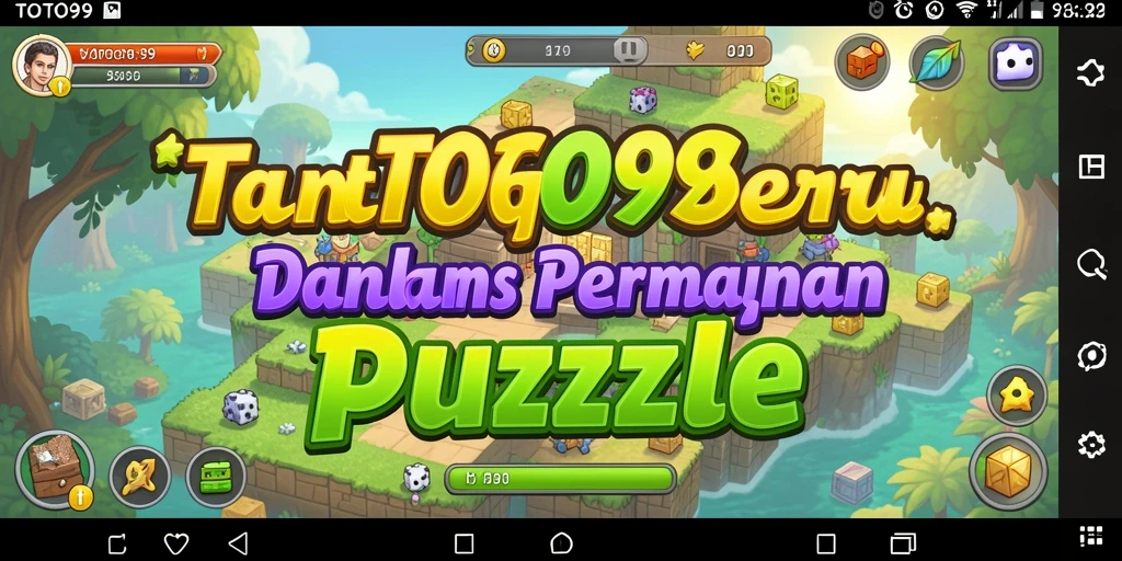 Screenshot gameplay <strong>TOTO99</strong> menampilkan tantangan puzzle yang menarik.