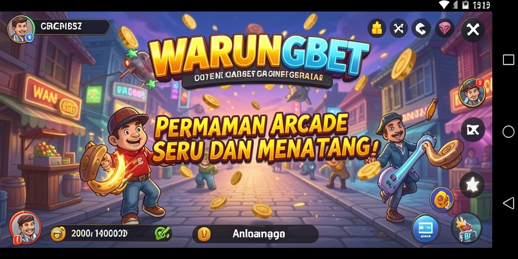 Tampilan gameplay menarik dari WARUNGBET dengan tantangan seru.